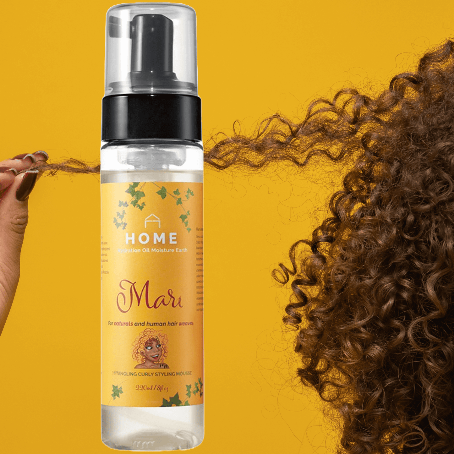 Mari Curly Detangling  Mousse